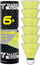 Topa badminton Talbot Tech 450 Slow, set 6 copë, të bardhë