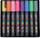 Set stilolapsa Posca PC1MC, majë ekstra e hollë, 8 copë, ngjyra pastel
