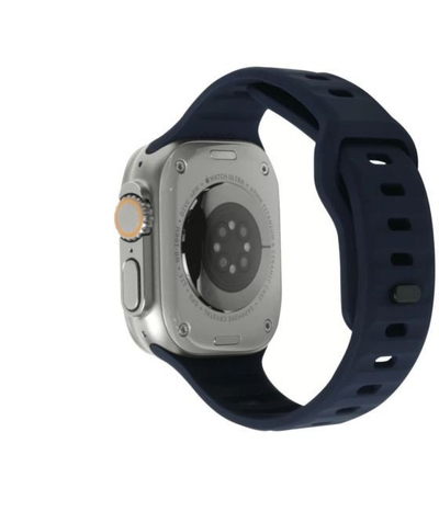 Ремче за часовник Mobile Origin Strap, силикон, за Apple Watch 42 49mm, темно сина