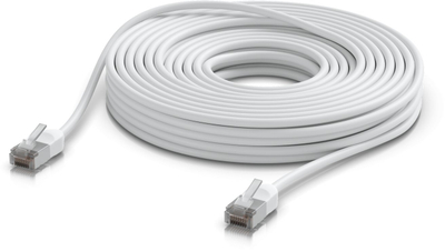 Kabllo rrjeti Ubiquiti UniFi Cat6A Premium Outdoor, 15m, e mbrojtur, e bardhë