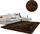 Qilim shaggy Living Room DarkCoffee, 200x290 cm, kafe e errët