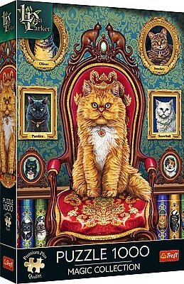 Puzzle Trefl Magic Collection Mad About Cats, 1000 copa, shumëngjyrësh