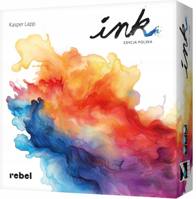 Lojë tavoline Rebel Ink, abstrakte strategjike, edicioni polak, shumëngjyrëshe
