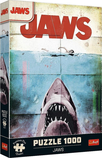 Puzzle Trefl Premium Plus Jaws, 1000 pjesë, shumëngjyrësh