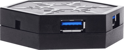 Hub USB SilverStone EP01, 4 porta, USB 3.0, i zi
