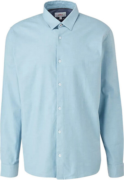 Këmishë S.Oliver Regular Fit, e kaltër, nr. 3 XL