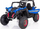 Makina lodër elektrike UTV-MX, 2 vende, off-road, blu e zezë