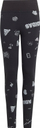 Leggins për goca adidas JG Bluv Q3 Tight Jr IA1567, të gjata, prej materiali elastik, të zeza