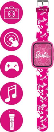 Orë inteligjente për fëmijë Lexibook Selfie Camera Watch Barbie, kamerë selfie, rozë