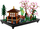 Set ndërtimi LEGO Icons Peaceful Garden 10315, model kopsht japonez, dekorativ, shumëngjyrësh