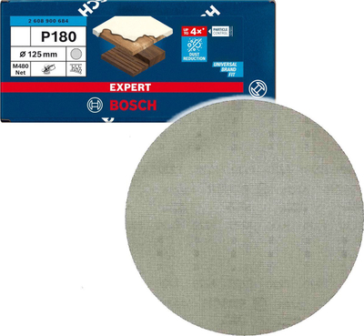 Disk gërryes Bosch Expert M480, 125mm, 180g, pako me 50 copë