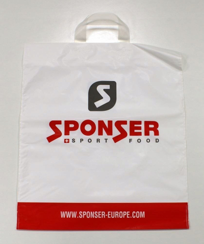 Кеса за пазарење Sponser Shopping Bag, 0.2kg, издржлив материјал, шарена