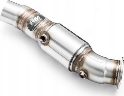 Downpipe sportiv BMW F07 GT 535i N55, çelik inoks, Euro 4