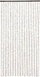 Perde dere Home and Styling Collection Bamboo, 90 x 180 cm, shumëngjyrëshe