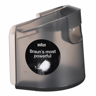Sistem avulli Braun CareStyle 7 Pro IS7286BK, depozitë e madhe uji, pllaka rrëshqitëse, i zi