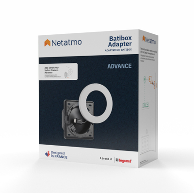 Unazë adapteri Netatmo NPC-BAT-W, për kamera mrena, e bardhë