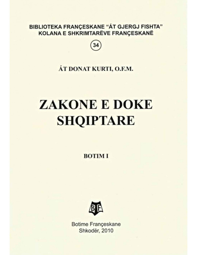 Zakone E Doke Shqiptare - Donart Kurti