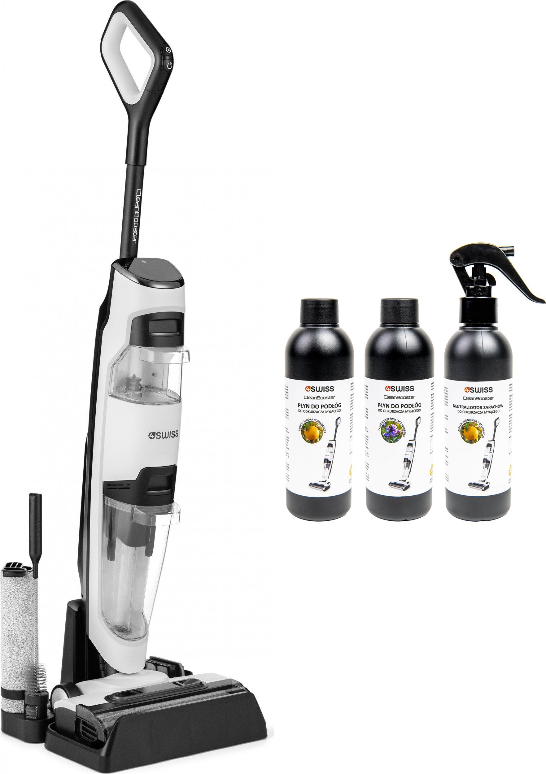 Thithëse elektrike 4Swiss VC024 CleanBooster, e bardhë