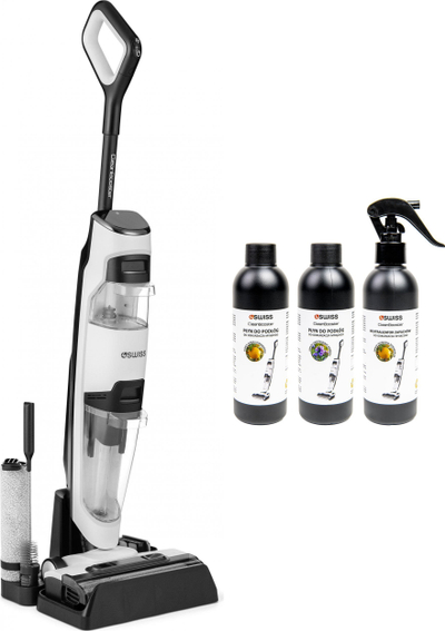 Thithëse elektrike 4Swiss VC024 CleanBooster, e bardhë