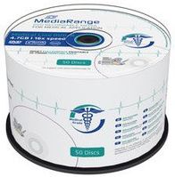 DVD bosh MediaRange MR429, 4.7GB DVD-R, 16x, 50 copë, i bardhë