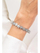 Byzylyk Emily Westwood Solid Floral Steel EWB250165S, çelik inox, argjendtë