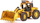 Puzzle 3D druri Robotime ROETG509K, buldozer punimesh, model DIY, i verdhë