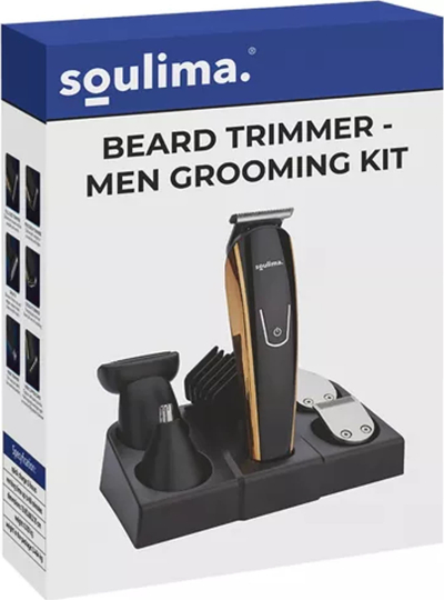 Makina prerëse flokësh Hair Trimmer 23574, shumëpërdorimshme, për flokë dhe mjekër, e zezë