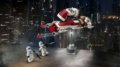 Set LEGO Star Wars Escape on a BARC Speeder 75378, 221 pjesë, për fëmijë 8+