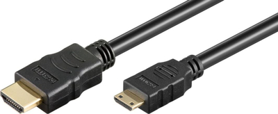 Kabllo HDMI Mini MicroConnect HDM1919C1, 1m, e zezë