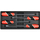 Set kaçavidash goditëse Yato YT-55469, 4 copë, me insert sirtari