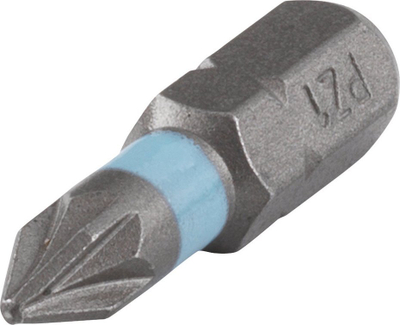 Set bitash Wolfcraft Phillips PZ2, çelik S2, C 6.3, 3 copë