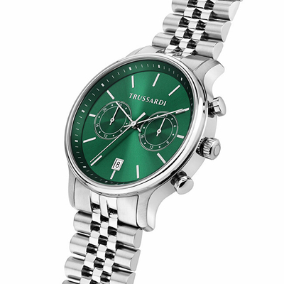 Set për meshkuj TRUSSARDI T-Inedito R2453174001, orë dore + rrip