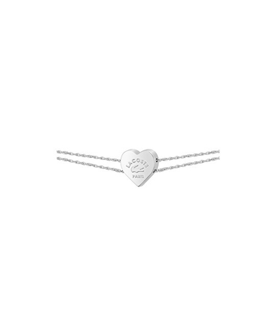 Byzylyk Lacoste Heart, i argjendtë