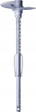 Dowels termoizolues Fischer TermoZ SV II Ecotwist, 8x202 mm, set 100 copë, gri