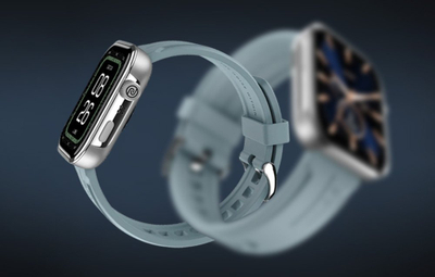 Smartwatch Noise Pro 5 Max, ekran 1.96" AMOLED, IP68, blu