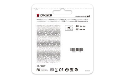 Kartë e memories Kingston Canvas Go Plus, MicroSD, 64 GB, Class 10 + përshtatës SD