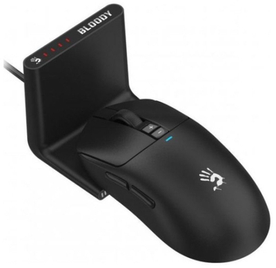 Mouse gaming A4Tech Bloody R72 Pro Duo, PAW3395, wireless edhe me USB, i zi