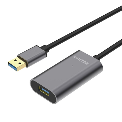 Kabllo zgjatuese USB 3.1 Unitek Y-3004, 5m, Premium, e hirtë