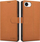 Футрола-паричник Tech-Protect Wallet Case за iPhone 16e, еколошка кожа, со магнет, кафеава