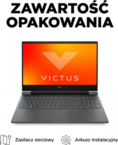 Laptop HP Victus 16, 16" 144 Hz, AMD Ryzen 5 7640HS, 16 GB RAM, 512 GB SSD, Nvidia GeForce RTX 4060, i kaltër