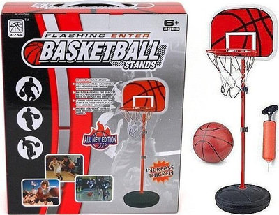 Set basketbolli ADAR 493506, lartësi 139 cm, rreth 35.3 cm