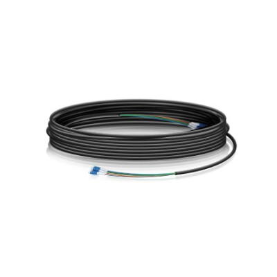 Kabllo fibër optike Ubiquiti FC-SM-200, Single Mode, LC, 60.96m, e zezë