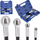 Set prerëse dado Silver Cutting Nuts, 4 copë, me kuti plastike, argjendtë