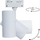 Set ndriçimi në shinë DPM Track Lighting, 3xGU10, 1m, i bardhë