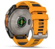 Ora sportive Garmin Fenix 8 AMOLED Sapphire Titanium, 1.4", GPS, portokalli