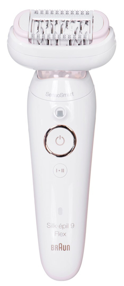 Epilator Braun Silk-épil 9 Flex 9002, pa tel, i bardhë
