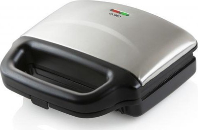 Aparat për sanduiça DOMO DO9195C, 900W, pllaka jo-ngjitëse, i zi