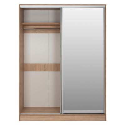 Dollap  rrëshqitës + pasqyrë 160×60×210 "HM2434",