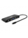 USB Hub USB-C Portdesign, 4K, 100W, 7 pajisje, e zezë