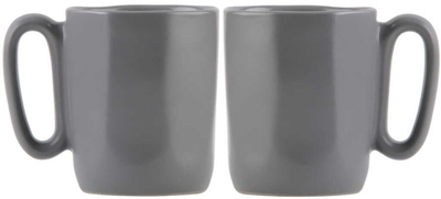 Set filxhanësh espresso Vialli Design FUORI, 80ml, 2 copë, gri